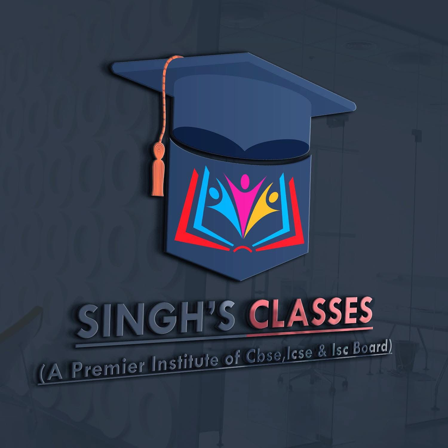 Singh's Classes Logo – A Premier Institute of CBSE, ICSE & ISC Board